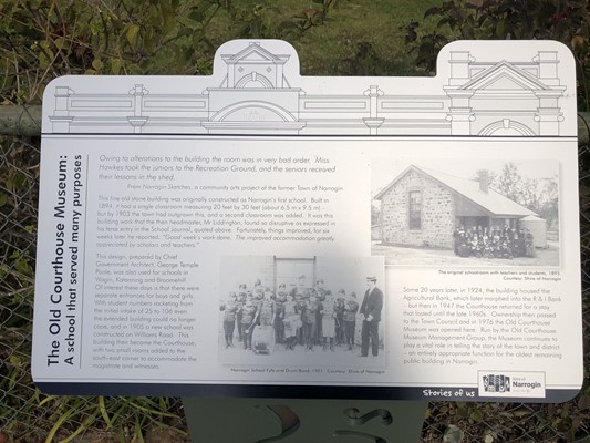 Stories of Us: The Narrogin - 14. The Courthouse Museum: A school