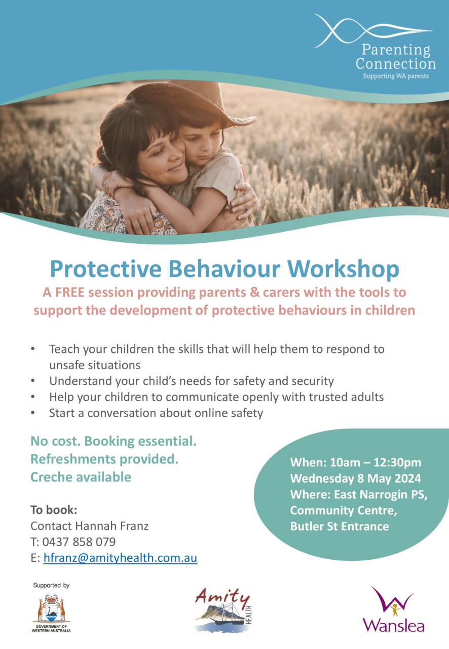 Protective Behavior Workshop » Shire of Narrogin