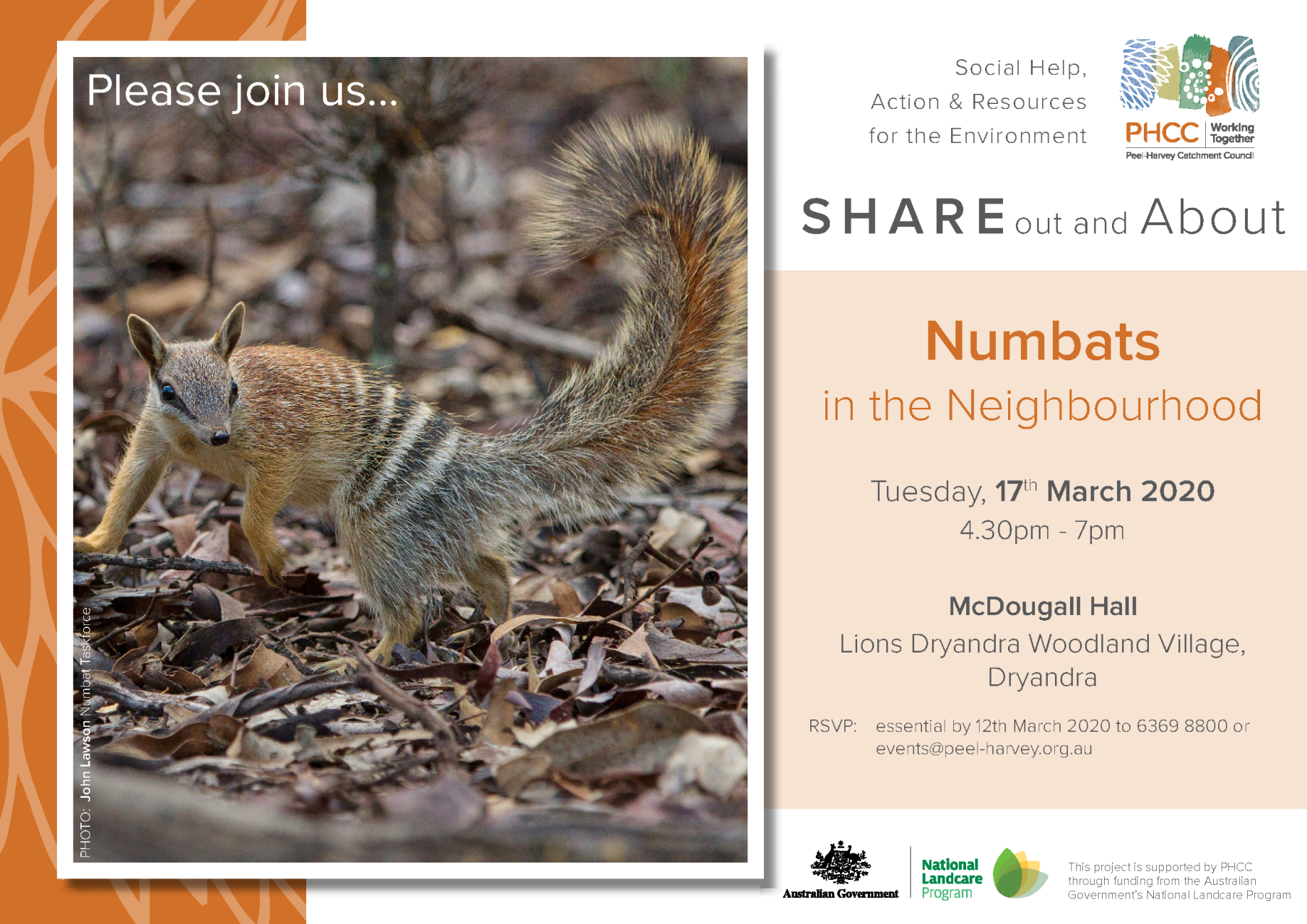 Numbats in the Neighbourhood