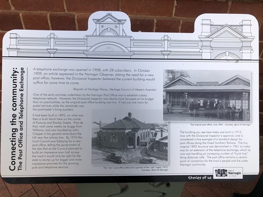 Stories of Us: The Narrogin - 6. Connecting the community: The Post