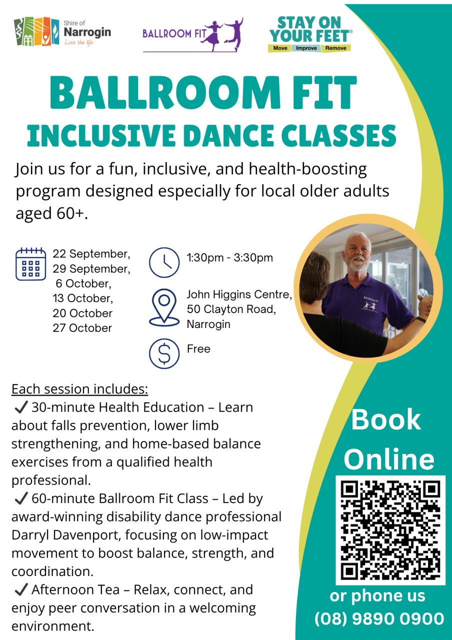 Ballroom Fit Inclusive Dance Classes