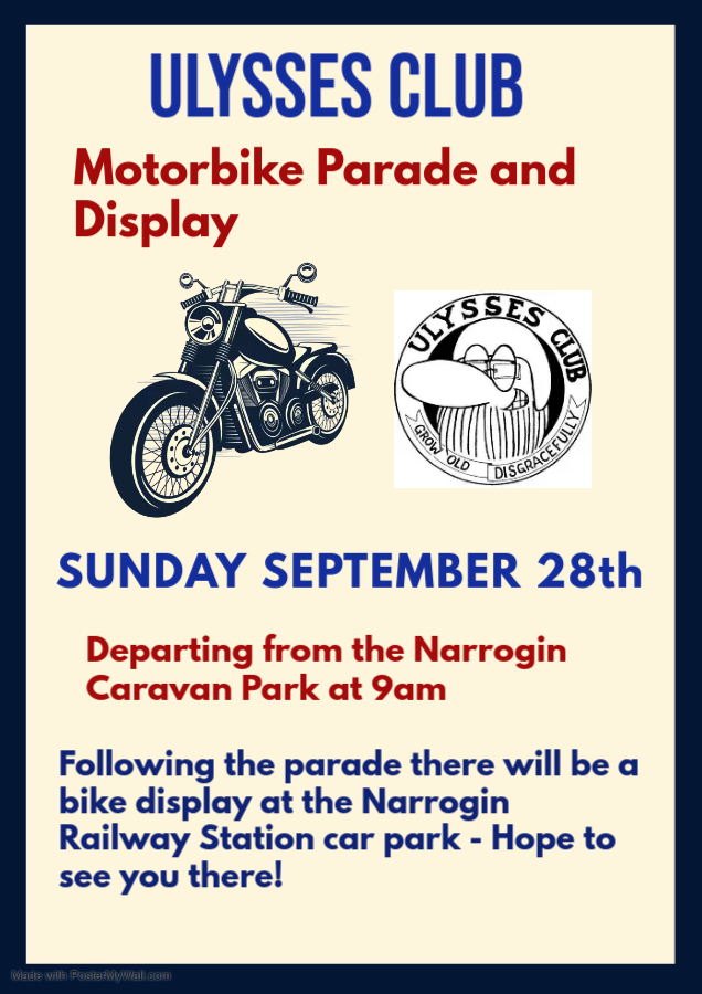 Motorbike Parade and Display