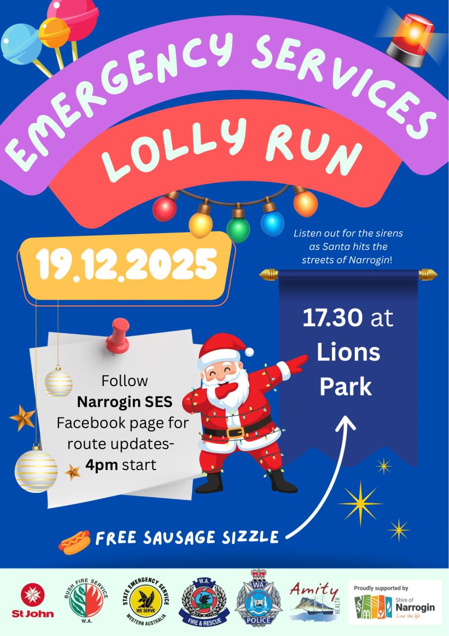 Emergency Services Lolly Run