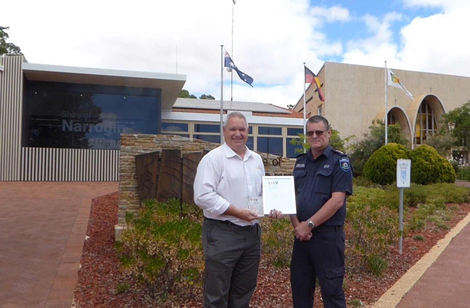 Shire of Narrogin recognised with Volunteer Employer Award